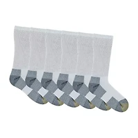 Gold Toe Work Mens 6 Pair Crew Socks