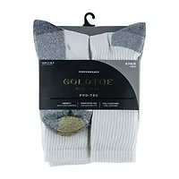 Gold Toe Work Mens 6 Pair Crew Socks