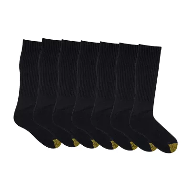 Gold Toe Harrington Bonus Pack Mens 7 Pair Crew Socks