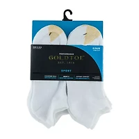Gold Toe Athletic Sport Mens Breathable Multi-Pack 6 Pair Low Cut Socks