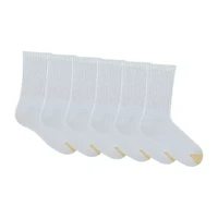 Gold Toe Athletic Sport Short Mens 6 Pair Crew Socks