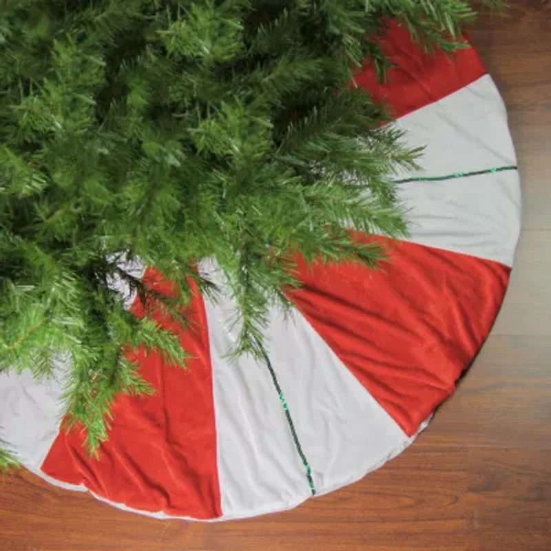 Northlight 48in Peppermint Twist Indoor Tree Skirt