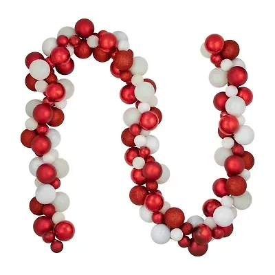 Northlight Finish Shatterproof Ball Christmas Indoor Garland