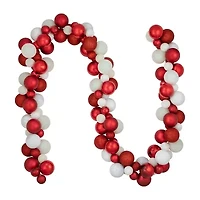 Northlight Finish Shatterproof Ball Christmas Indoor Garland