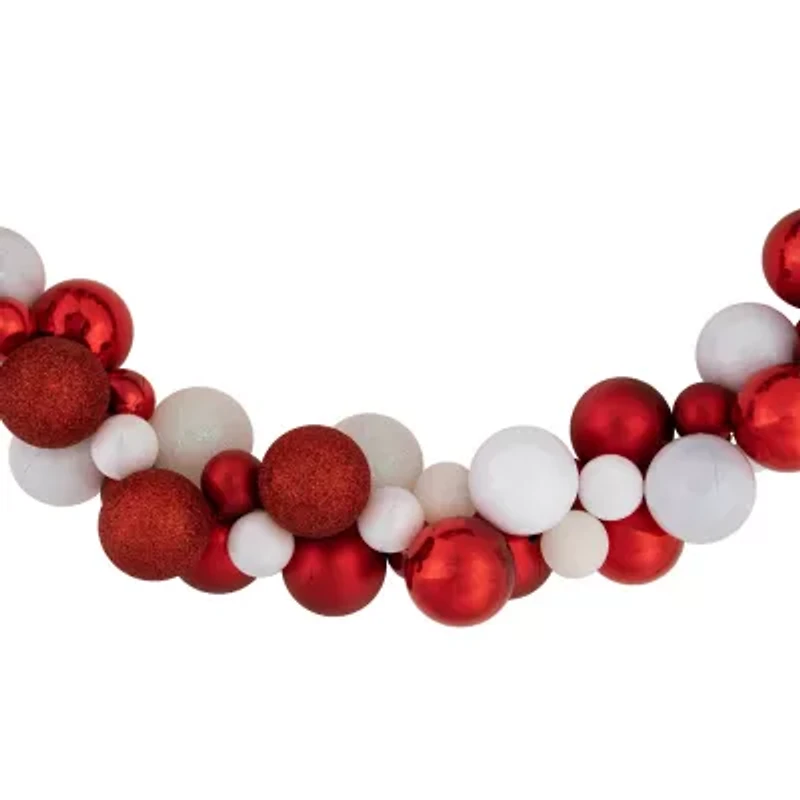 Northlight Finish Shatterproof Ball Christmas Indoor Garland