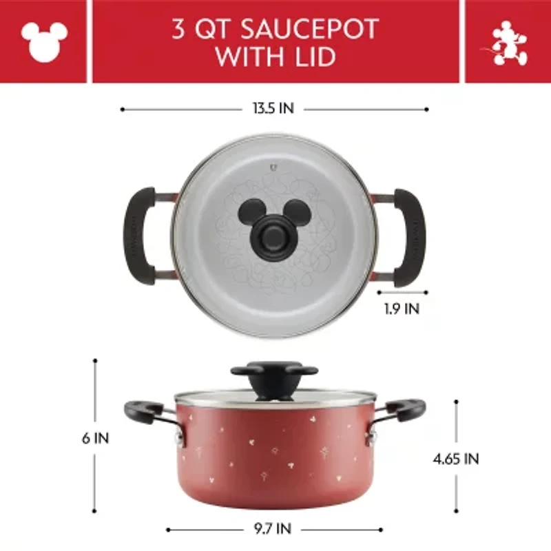Farberware Disney Bon Voyage Ceramic 3-qt. Saucepot