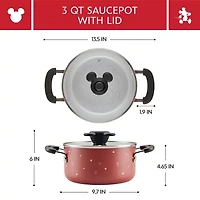 Farberware Disney Bon Voyage Ceramic 3-qt. Saucepot