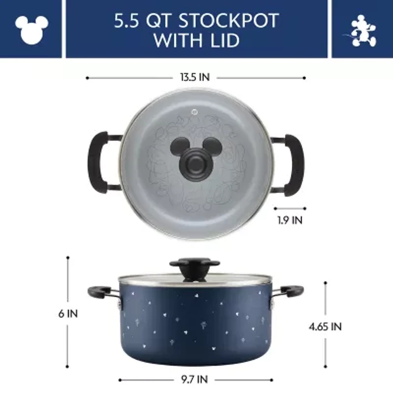 Farberware Disney Bon Voyage Ceramic 5.5-qt. Stockpot