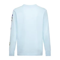 Hurley Big Kid Boys Crew Neck Long Sleeve Regular Fit Graphic T-Shirt