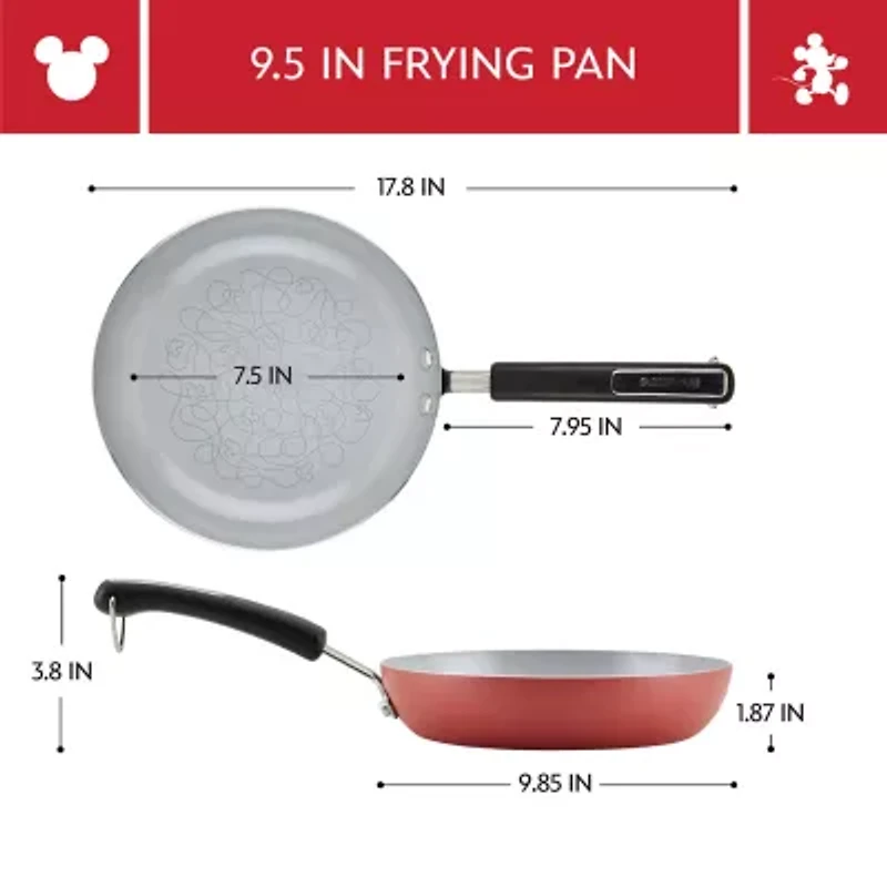 Farberware Disney Bon Voyage Ceramic 9.5" Frying Pan