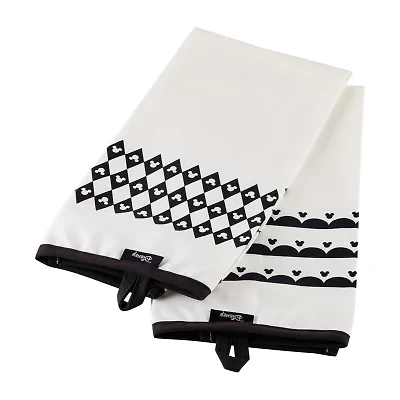 Disney Home Monochrome 2-pc. Kitchen Towel Set