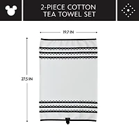 Disney Home Monochrome 2-pc. Kitchen Towel Set