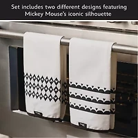 Disney Home Monochrome 2-pc. Kitchen Towel Set