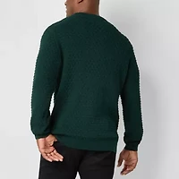 Shaquille O'Neal XLG™ Big and Tall Mens Long Sleeve Pullover Sweater