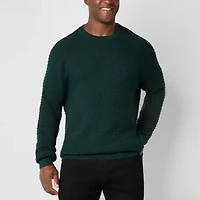 Shaquille O'Neal XLG™ Big and Tall Mens Long Sleeve Pullover Sweater