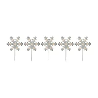 Northlight Prelit Snowflake Lawn Stakes Christmas Yard Art