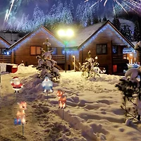 Northlight Rudolph And Friends Pathway Markers Christmas Yard Art