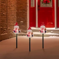 Northlight 16in  Pattern Pathway Markers Christmas Yard Art