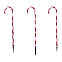 Northlight 26in Candy Cane Pathway Markers Christmas Yard Art