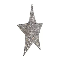 Northlight Led Silver Hanging Star Christmas Yard Art