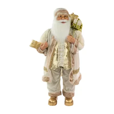 Northlight 36in Gift Bag Christmas Santa Figurine