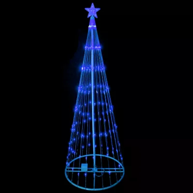 Northlight 12ft Led Show Cone Tree Christmas Yard Art