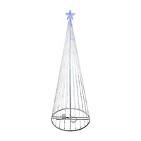 Northlight 12ft Led Show Cone  Tree Christmas Yard Art