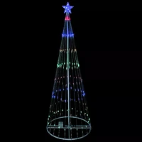 Northlight 12ft Led  Tree Show Cone Christmas Yard Art
