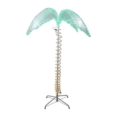 Northlight Led Palm Tree Rope Light Christmas Yard Art
