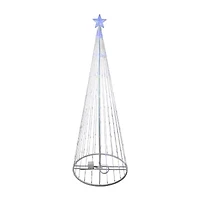 Northlight 9ft Led  Tree Show Cone Christmas Yard Art