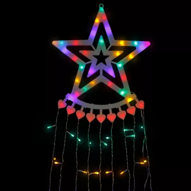 Northlight Led Waterfall Christmas Yard Art