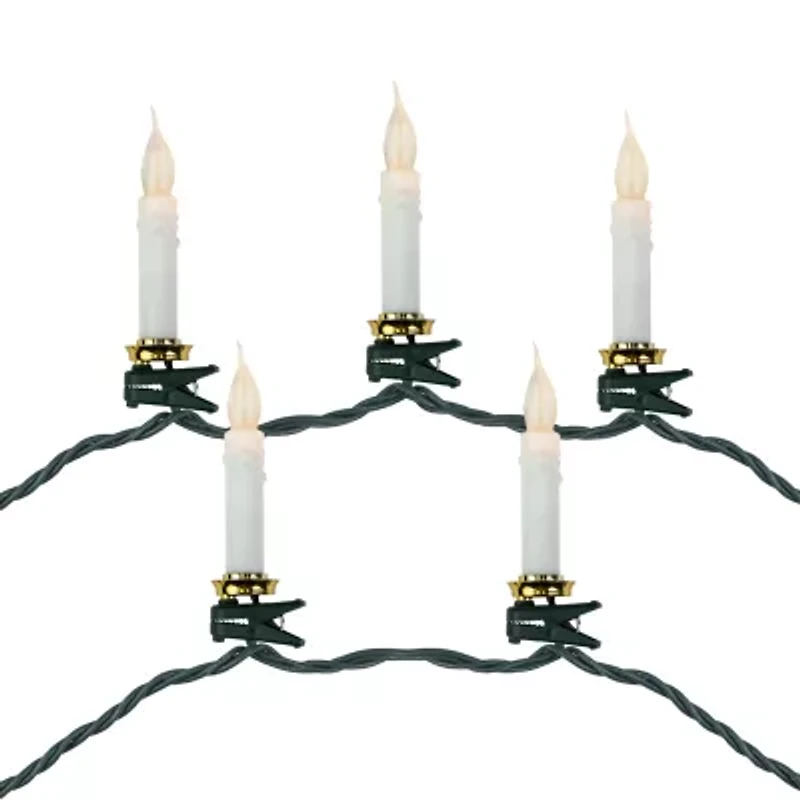 Northlight Flickering Led Clip On Lights Lighted Christmas Ornament