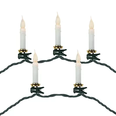 Northlight Flickering Led Clip On Lights Lighted Christmas Ornament