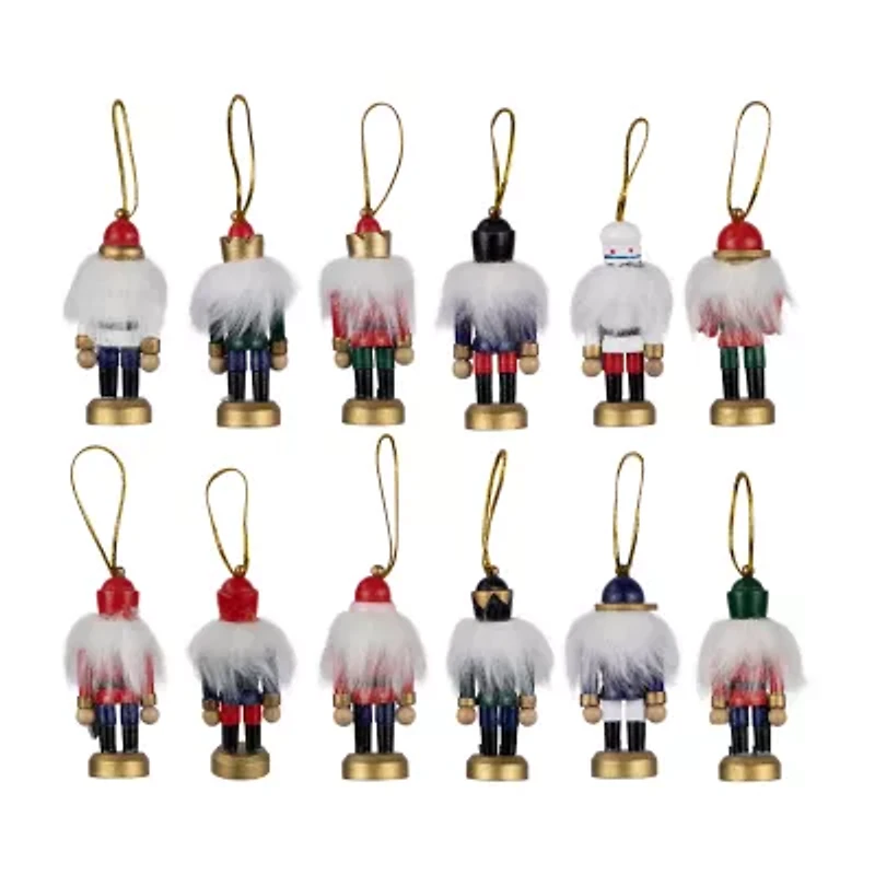 Northlight Nutcracker 12-pc Christmas Ornament