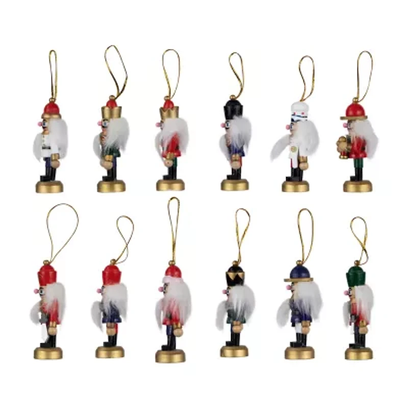Northlight Nutcracker 12-pc Christmas Ornament
