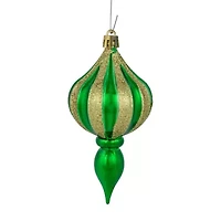 Northlight 4.75in Finial 8- pc Christmas Ornament