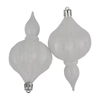 Northlight 4.75in Finial 8-pc Christmas Ornament