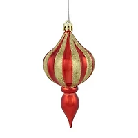 Northlight 4.75in Finial 8-pc Christmas Ornament