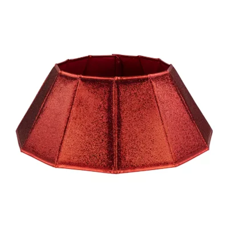 Northlight 26in Fabric Hexagonal Christmas Tree Collar