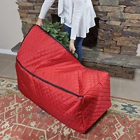 Northlight Expandable Quilted Rolling Tree Storage Bag
