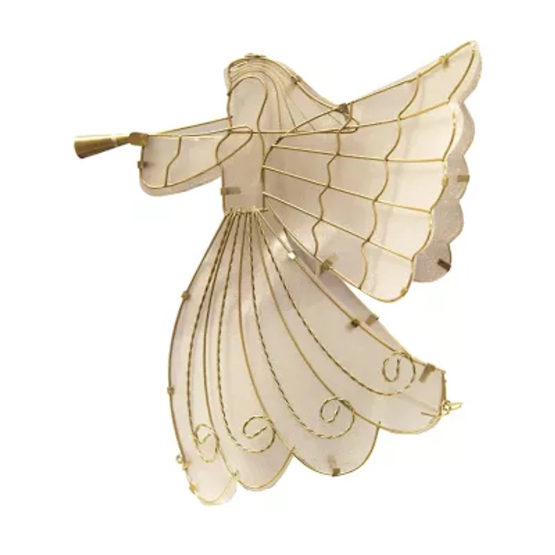 Led Shimmer Angel Christmas Tree Topper