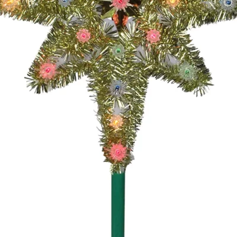 Northlight Lighted Gold Star Bethlehem Christmas Tree Topper