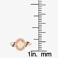 Le Vian® Grand Sample Sale™ Ring featuring /8 CT. Neopolitan Opal™ 1/ CT. Chocolate Diamonds® 1/8 CT. Nude Diamonds™ set in 14K Strawberry Gold