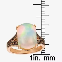 Le Vian® Grand Sample Sale™ Ring featuring Neopolitan Opal™ Chocolate Diamonds® and Vanilla Diamonds® set in 14K Strawberry Gold®