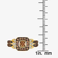 Le Vian® Ring featuring 5/8 CT. Chocolate Diamonds® 1/8 Nude Diamonds™ set 14K Vanilla, Honey or Strawberry Gold™