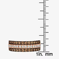 Le Vian® Ring featuring 7/8 CT. Chocolate Diamonds® 1 3/8 Nude Diamonds™ set 14K Strawberry Gold®