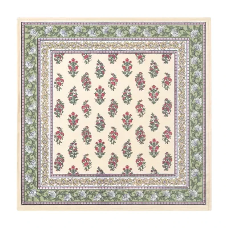 Elrene Home Fashions Nomad Harvest Block Print 4-pc. Napkins