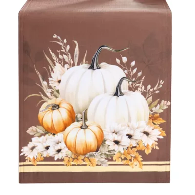Elrene Home Fashions Wheatland Harvest Fall Table Runner