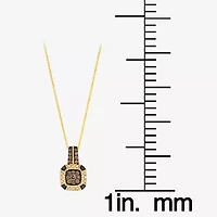 Le Vian® Pendant featuring 1/4 CT. Chocolate Diamonds® 1/20 CT. Blackberry Diamonds®1/10 CT. Nude Diamonds™ set in 14K Honey Gold™
