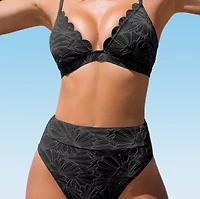 CUPSHE Womens Floral 2-pc. Bikini Set
